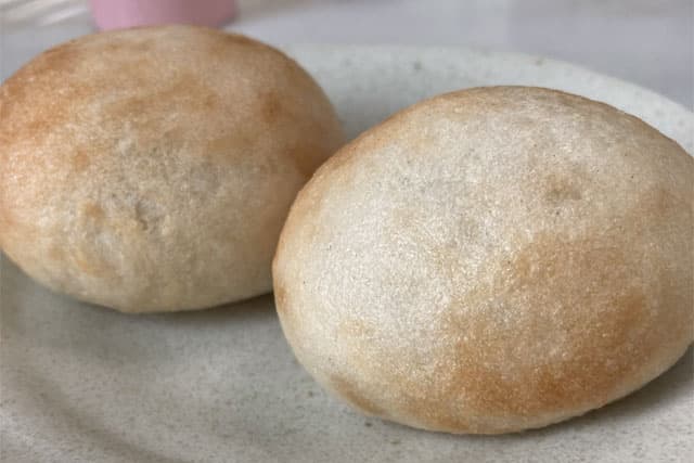 グルテンフリー米粉パン「丸パン」の簡単手作りレシピ【ふわもちGF】オーブンで焼く